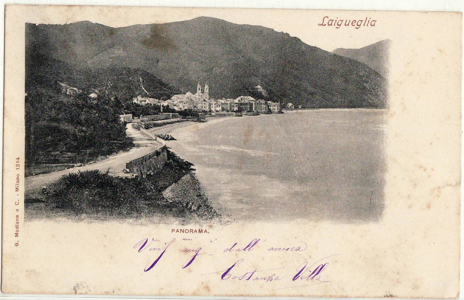 2685 SAVONA LAIGUEGLIA PANORAMA - Savona