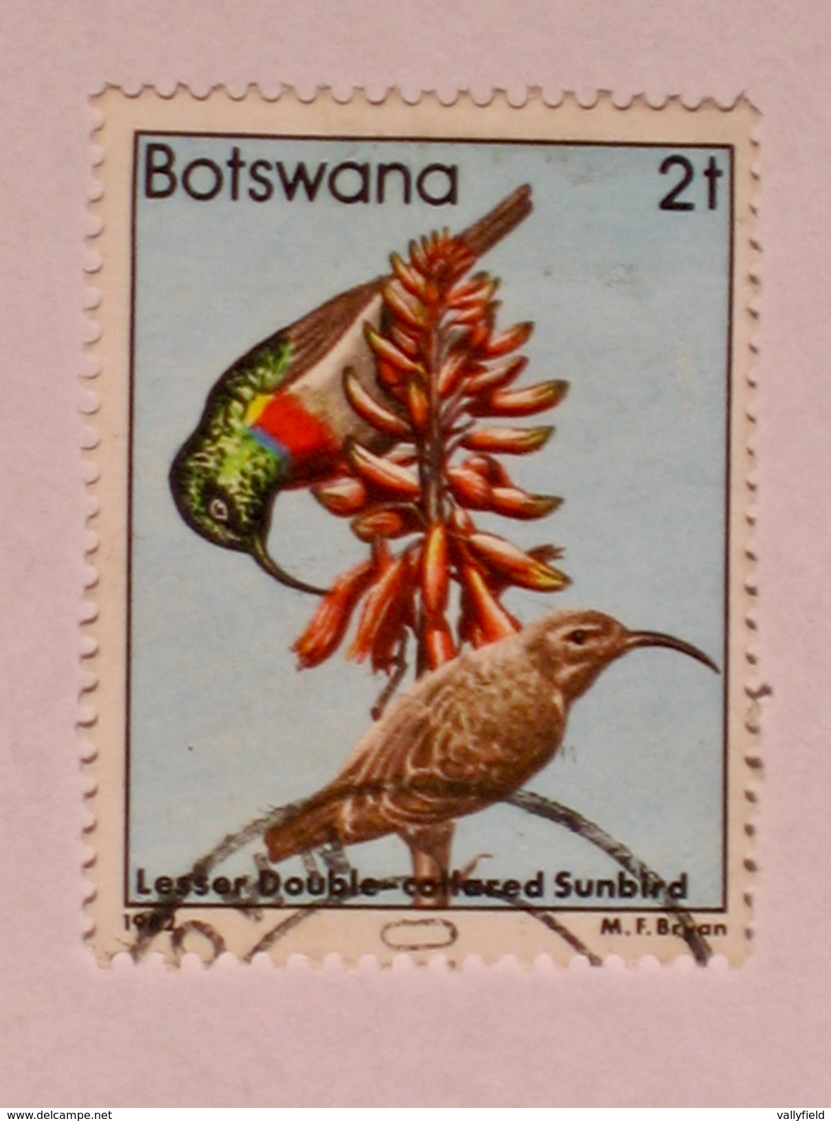 BOTSWANA 1982  LOT# 4  BIRD - Botswana (1966-...)