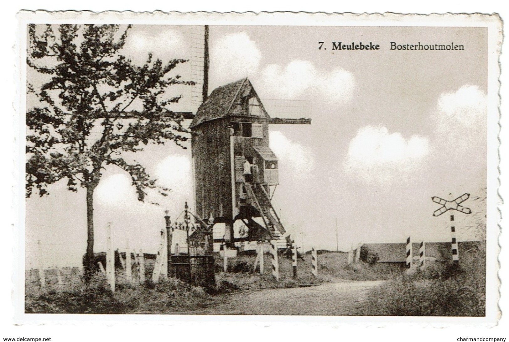 Meulebeke -  Bosterhoutmolen - Uitg. Huis Dobbelaere, Meulebeke - 2 Scans - Meulebeke