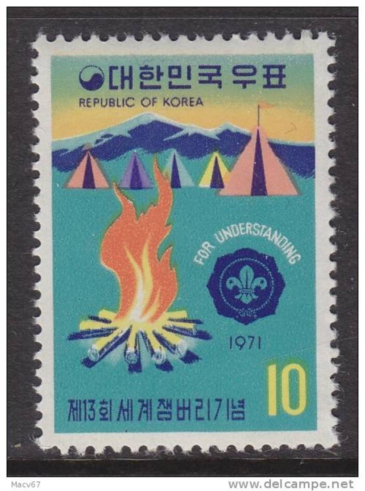 Korea 796   **  SCOUTING - Korea, South