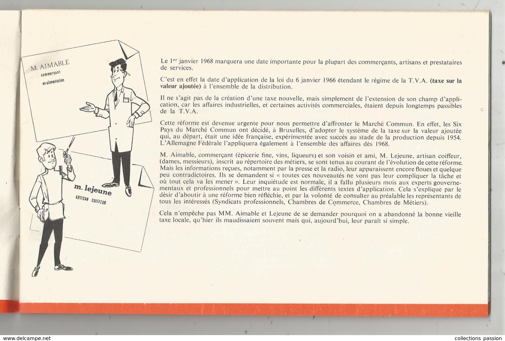 Publicité, Ministère De L'économie Et Des Finances, 1967,  Nouveau Régime De TVA, Belles Illustrations, Frais Fr : 1.95 - Pubblicitari