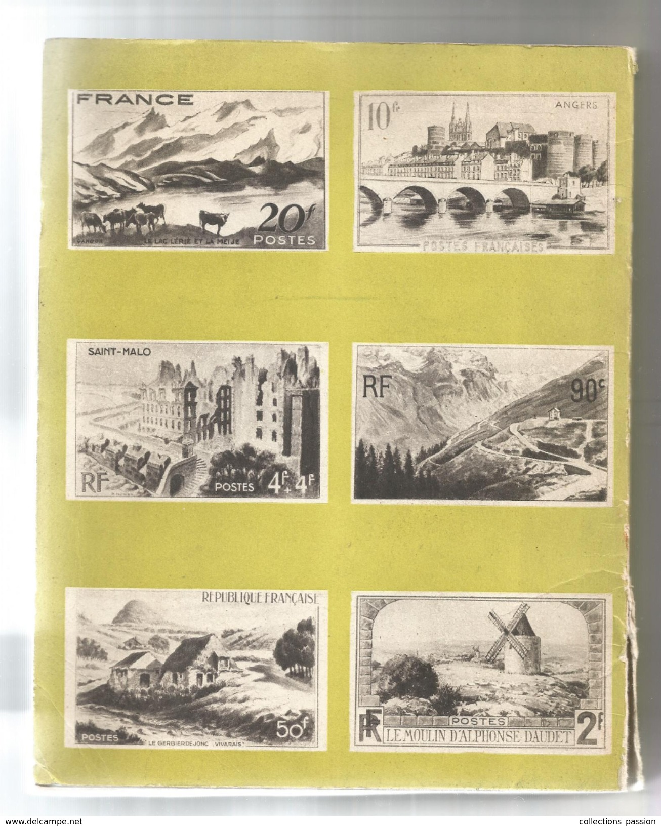 Sites de France , régionalisme, Jules MIHURA , 128 pages, 1950, 7 scans,  frais fr : 4.95 &euro;