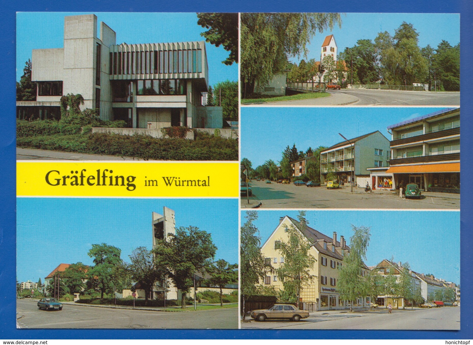 Deutschland; Gräfelfing Im Würmtal; Multibildkarte - Gräfelfing