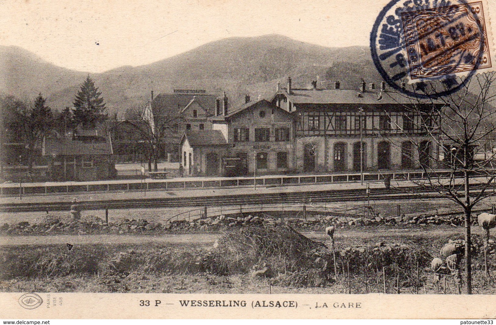 68 WESSERLING LA GARE LE QUAI - Otros & Sin Clasificación