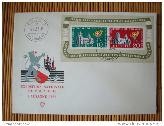 Schweiz, Block 15 Auf FDC !! - Briefe U. Dokumente