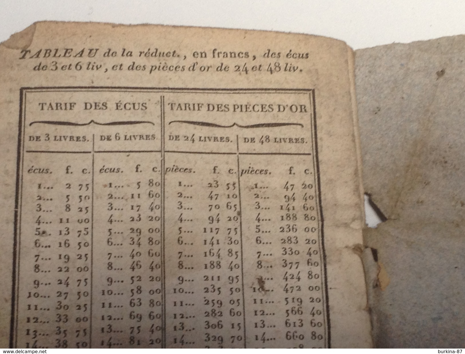 CALENDRIER, almanach , pour l'an de grâce, 1827, 35 pages