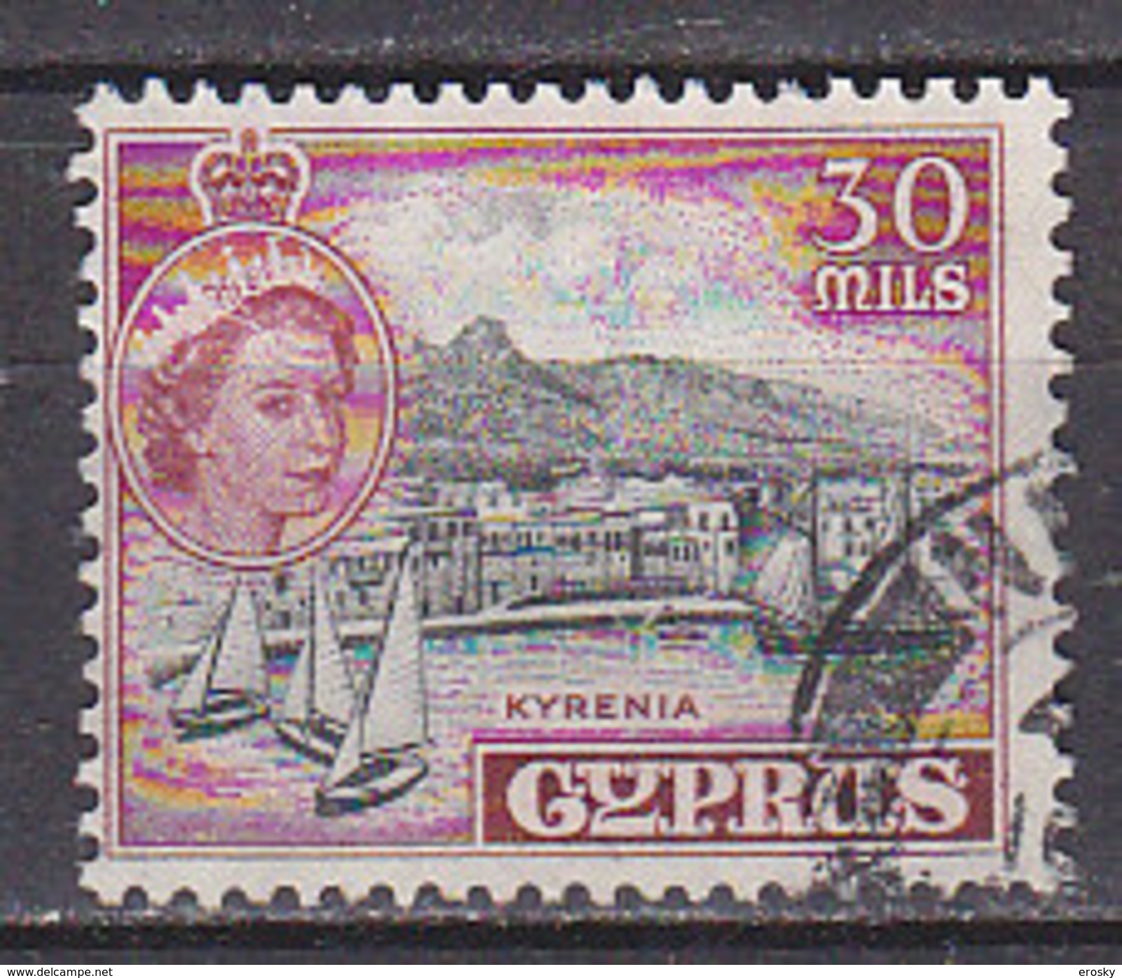 PGL DC0499 - BRITISH COLONIES CYPRUS CHYPRE Yv N°163 - Cyprus (...-1960)