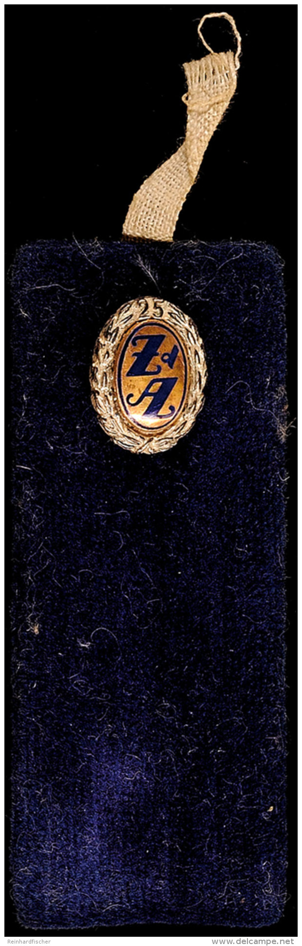 Zentralverband Der Angestellten (ZdA), Silberne Ehrennadel., Katalog: H&uuml;s.3419b IIUmbrella Organisation... - Non Classés
