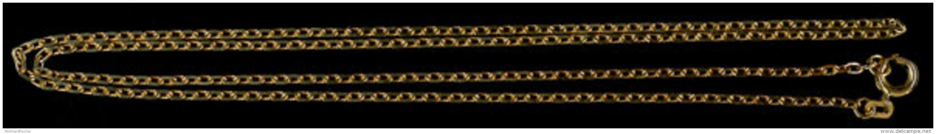 Kette Anker (L&auml;nge 50 Cm, Ca. 4,5g), 585 Gold Punziert, Sehr Guter Zustand!  Chain Anchor (length 50 Cm,... - Other & Unclassified