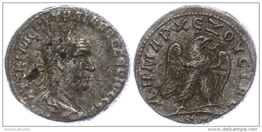 Syrien, Antiochia, Tetradrachme (11,76g), Trajanus Decius, 250-251. Av: B&uuml;ste Nach Rechts, Darum Umschrift.... - Province