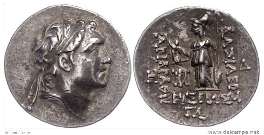 Drachme (4,15g), 220-163 V. Chr., Ariarathes IV. Eusebes. Av: Kopf Nach Rechts. Rev: Athena Mit Speer Und Schild... - Non Classés