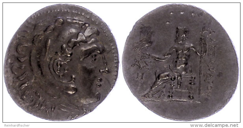 Makedonien, Aspendos, Tetradrachme (15,82g), Postume Pr&auml;gung Kleinasiens, Ca. 205/4 V. Chr., Alexander III..... - Unclassified