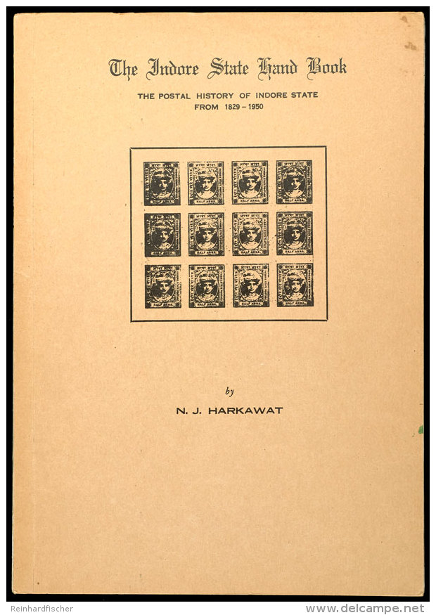Harkawat, N.J. - The Indore State Hand Book, The Postal History Of Indore State  Harkawat, N. J. - The Indore... - Other & Unclassified
