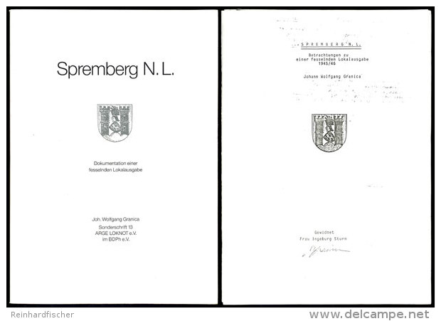 Maniovani/Barth - "Briefmarken Und Postkarten V. Vier Besatzungszonen Deutschlands Vom 8 Mai 1945" Und Granica -... - Other & Unclassified