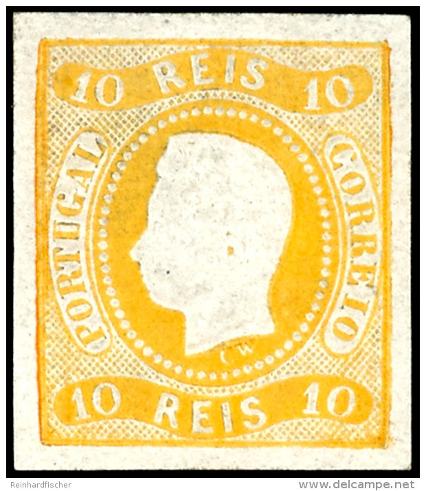 10 R. Gelb, Ungebraucht, Mi. 300,-, Katalog: 18 *10 R. Yellow, Unused, Michel 300,-, Catalogue: 18 * - Other & Unclassified