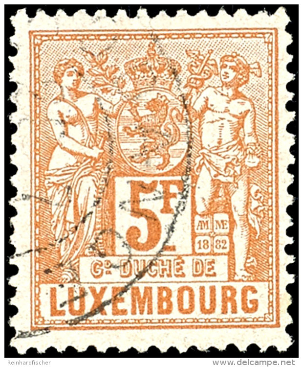 1882, 5 Fr. Tadellos Gestempelt, Mi. 220,-, Katalog: 56B O1882, 5 Fr. Neat Cancelled, Michel 220,-, Catalogue:... - Other & Unclassified