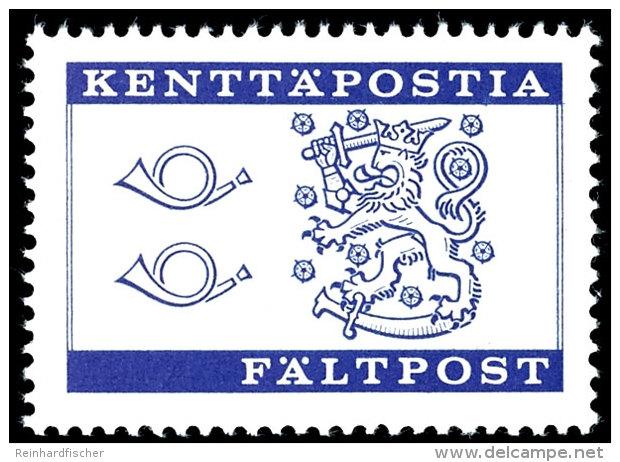 Milit&auml;r(Feld)postmarken: 1963, Posth&ouml;rner &amp; Wappenl&ouml;we, Einwandfrei Postfrische Marke, Mi.... - Other & Unclassified