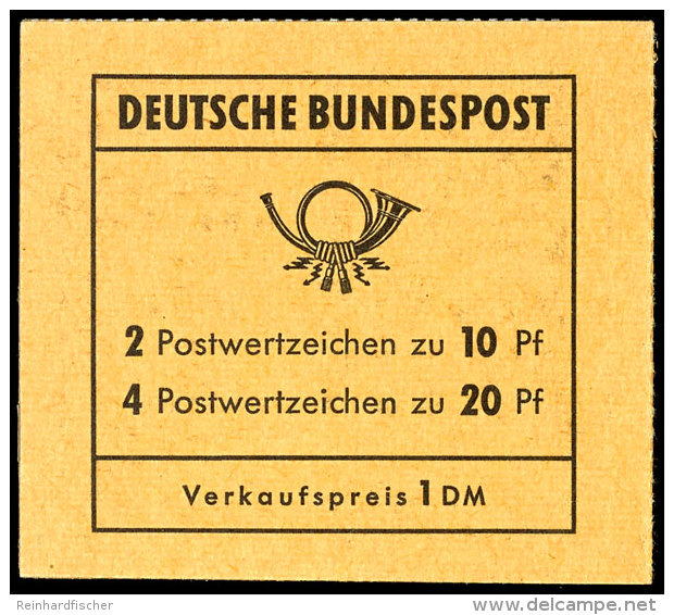 Markenheftchen Brandenburger Tor, 3. Deckelseite Postgeb&uuml;hren F&uuml;r Drucksachen, Tadellos Postfrisch,... - Other & Unclassified