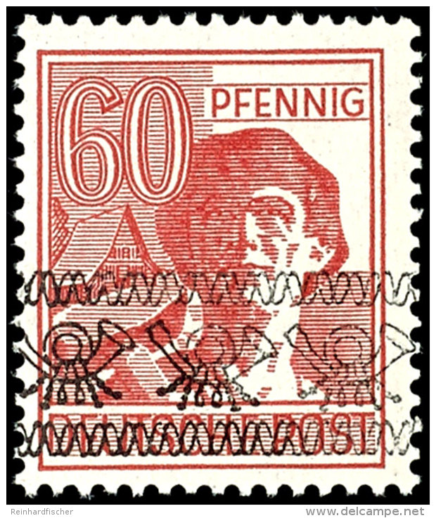 60 Pf. Braunkarmin, Tadellos Postfrisch, Gepr. Schlegel BPP, Mi. 110,-, Katalog: 49Ia **60 Pf. Brown Carmine,... - Other & Unclassified