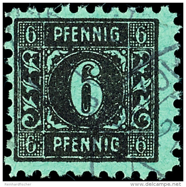 1945, 6 Pf. "maigr&uuml;n", Tadellos, Gepr. Kramp BPP, Mi. 240,-, Katalog: 8y O1945, 6 Pf. "celadon", In... - Other & Unclassified