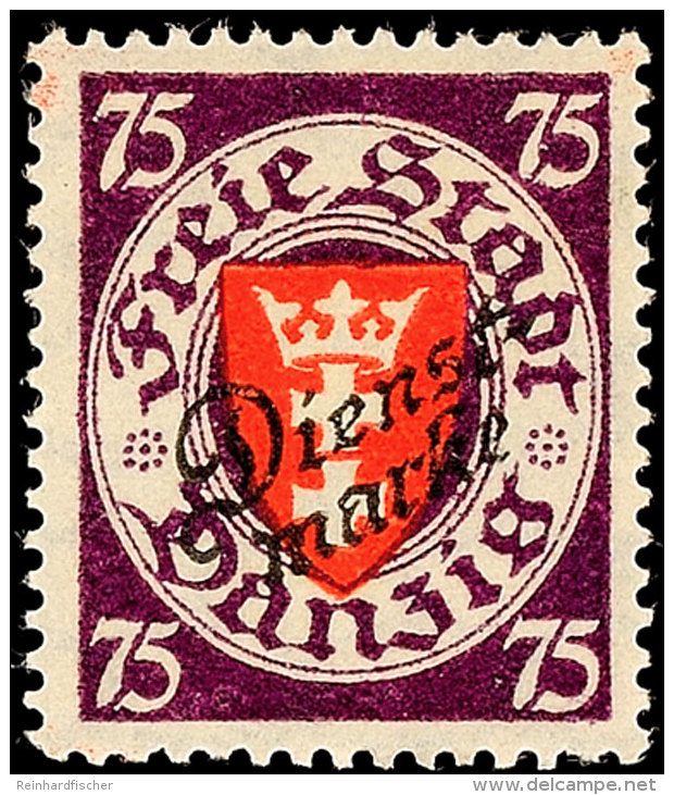 75 Pf. Tadellos Postfrisch, Mi. 220.-, Katalog: 51 **75 Pf. In Perfect Condition Mint Never Hinged, Michel... - Other & Unclassified