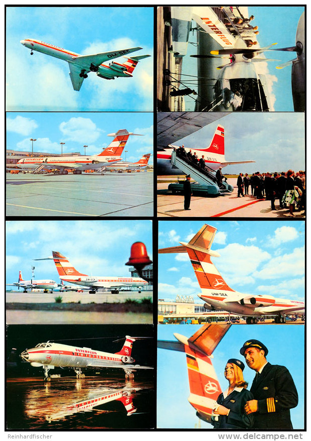 DDR - Interflug, 8 Ungebrauchte Farbfotokarten  BFGerman Demokratic Republik (East Germany) - Interflug, 8... - Other & Unclassified