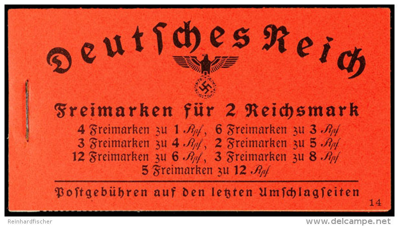 Hindenburg 1940, ONr. 14, Postfrisch, Mi. 200,-, Katalog: MH39.4 **Hindenburg 1940, Ono. 14, Mint Never Hinged,... - Booklets