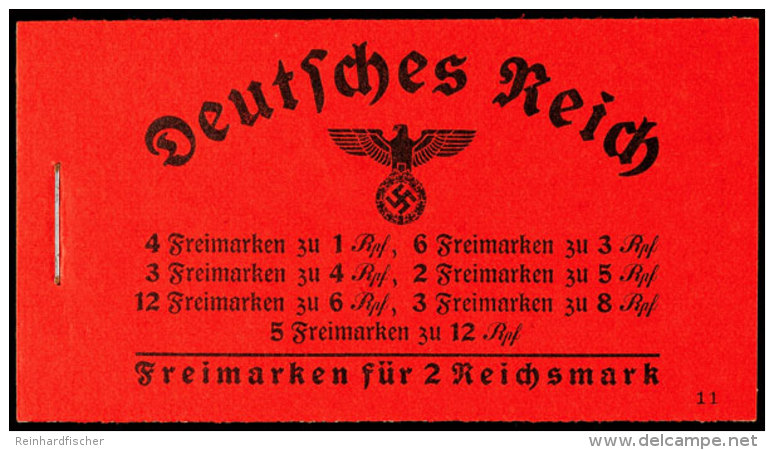 Hindenburg 1940, ONr. 11, Postfrisch, Mi. 250,-, Katalog: MH39.1 **Hindenburg 1940, Ono. 11, Mint Never Hinged,... - Booklets