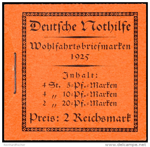 Nothilfe-Markenheft, Tadellos Postfrisch Ohne &Ouml;ffnungsfaltung, Mi. 1.500.-, Katalog: MH18.1 **Help In Need... - Booklets