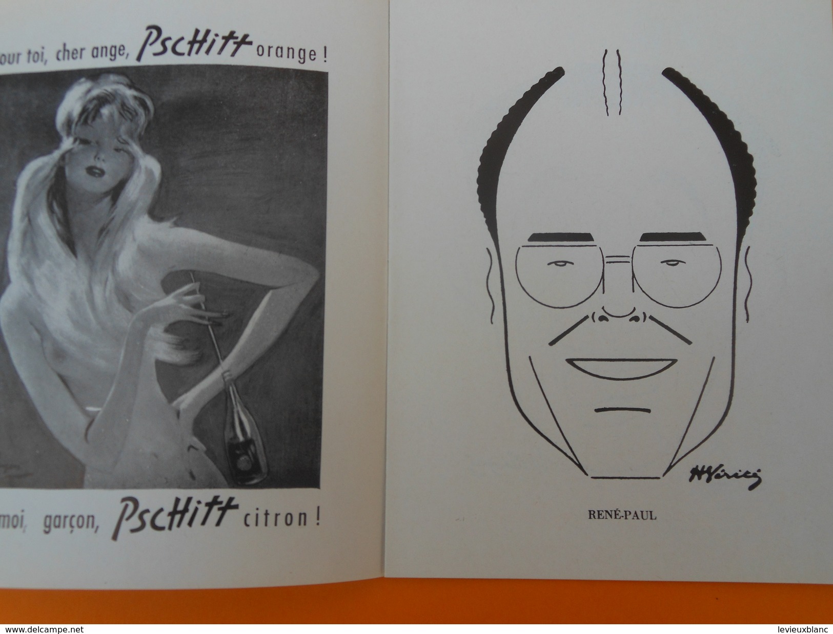 Programme De Music-Hall / Les Chansonniers En Liberté/Lacroix, Rachel, Perel, Granier/1961                       PROG133 - Programma's