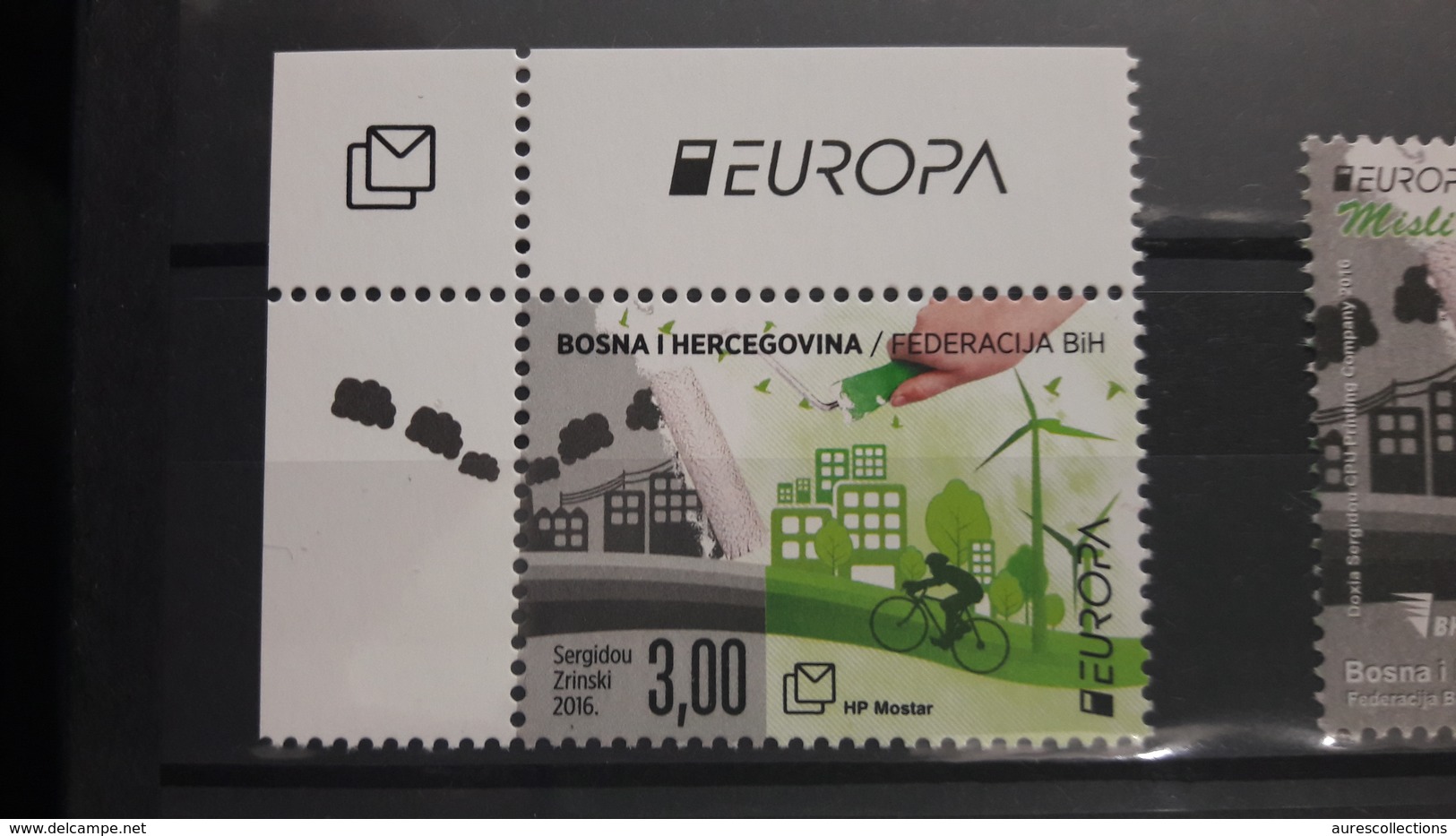 EUROPA CEPT 2016 THINK GREEN BOSNIA - 2016