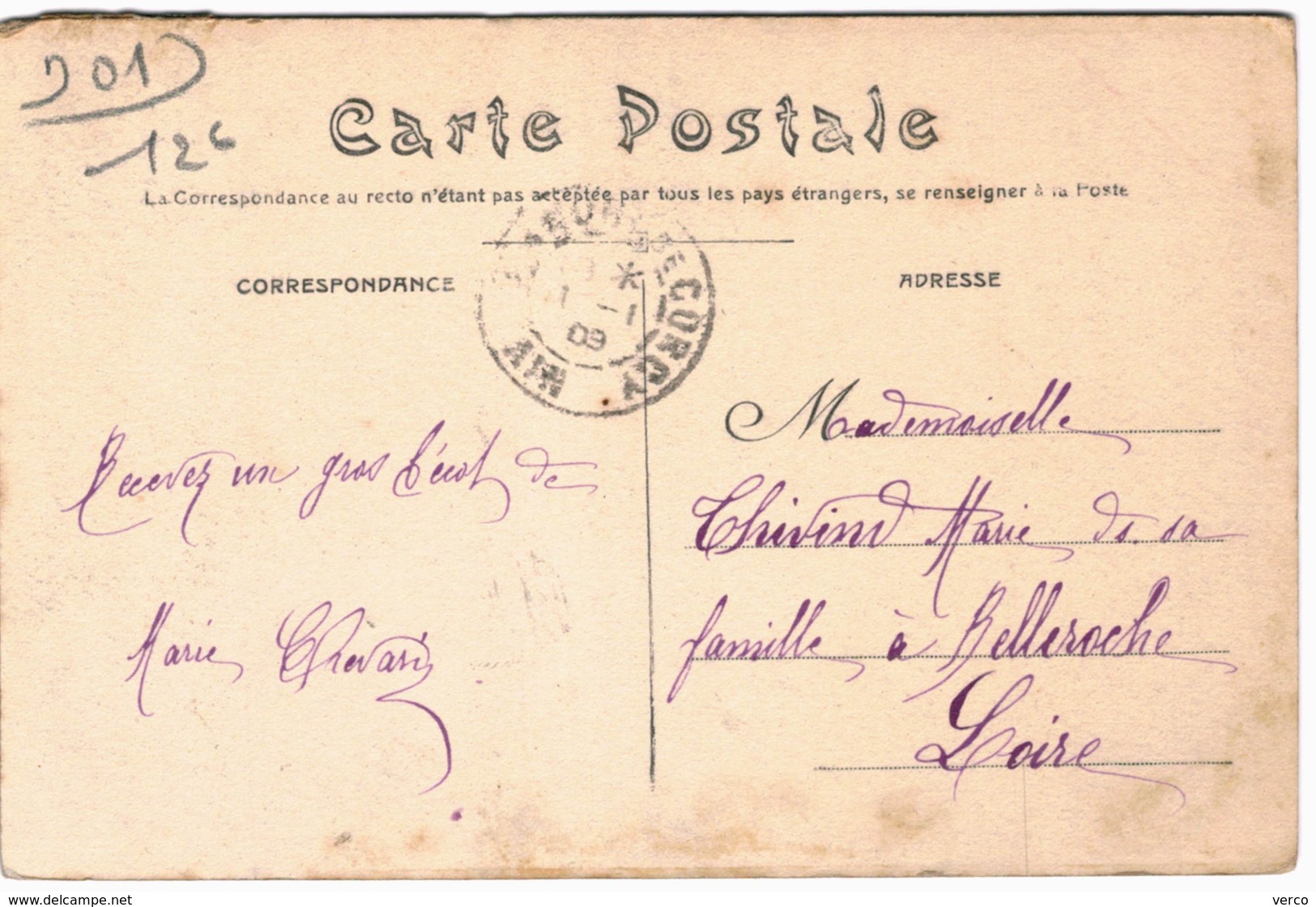 Carte Postale Ancienne De MIONNAY-vue Générale - Non Classés