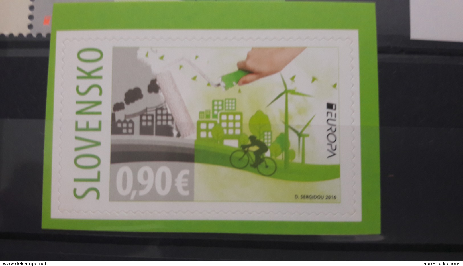 EUROPA CEPT 2016 THINK GREEN SLOVENSKO SLOVAKIA - 2016