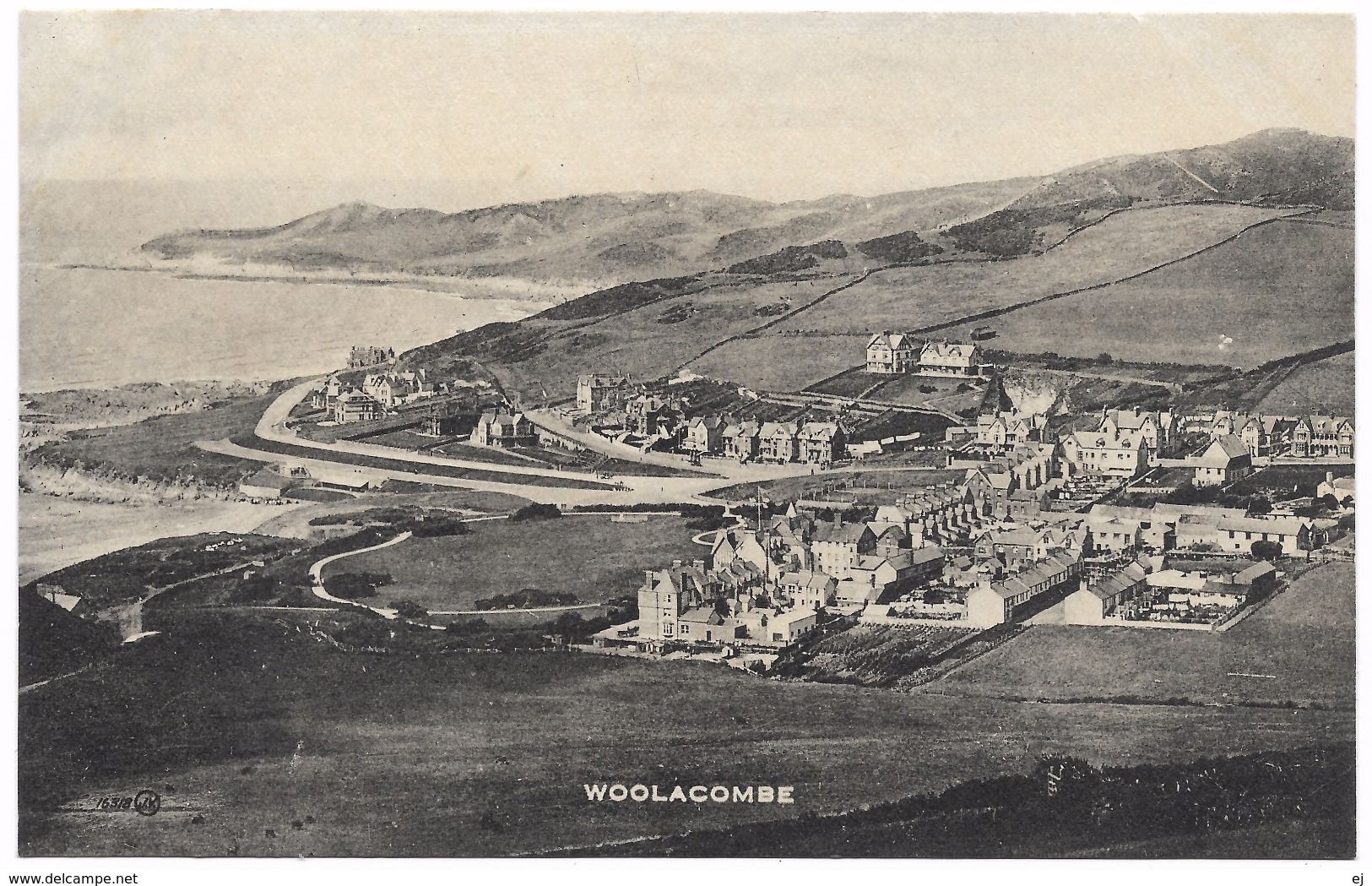 Woolacombe (coast And Panorama) - Unused C1907 - F Beer - Other & Unclassified