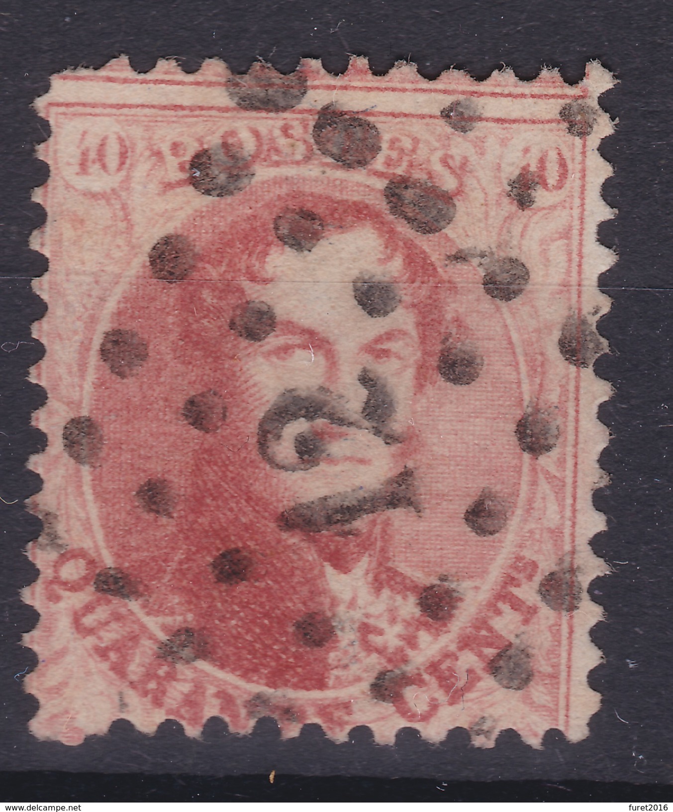 N° 16 A Position 48 De La Planche - 1863-1864 Médaillons (13/16)