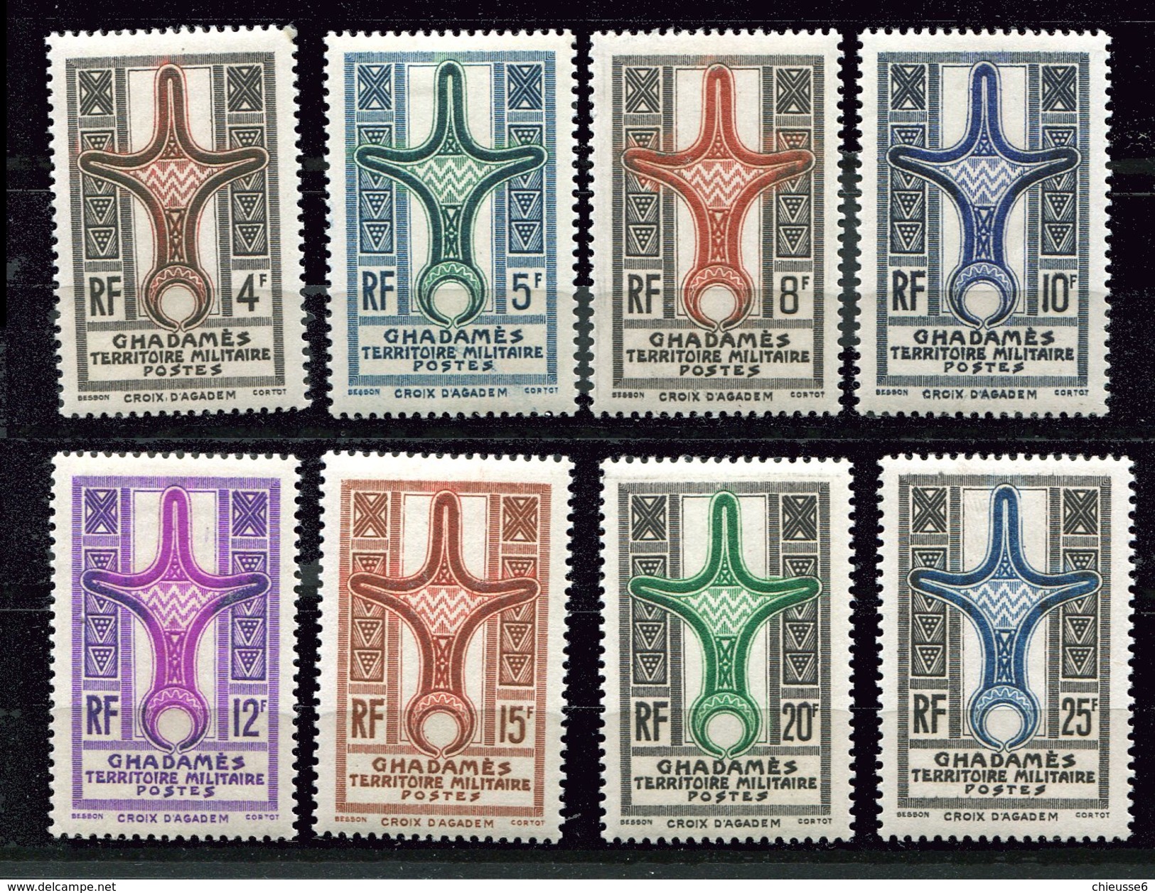 Ghadamès ** N° 1 à 8 - Unused Stamps