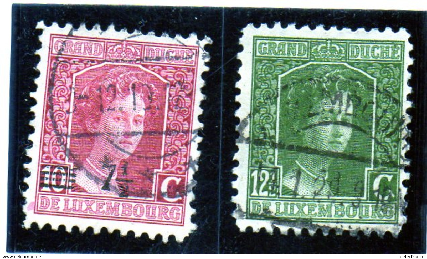 B - Lussemburgo 1914 - Granduchessa Adelaide - 1914-24 Marie-Adélaida