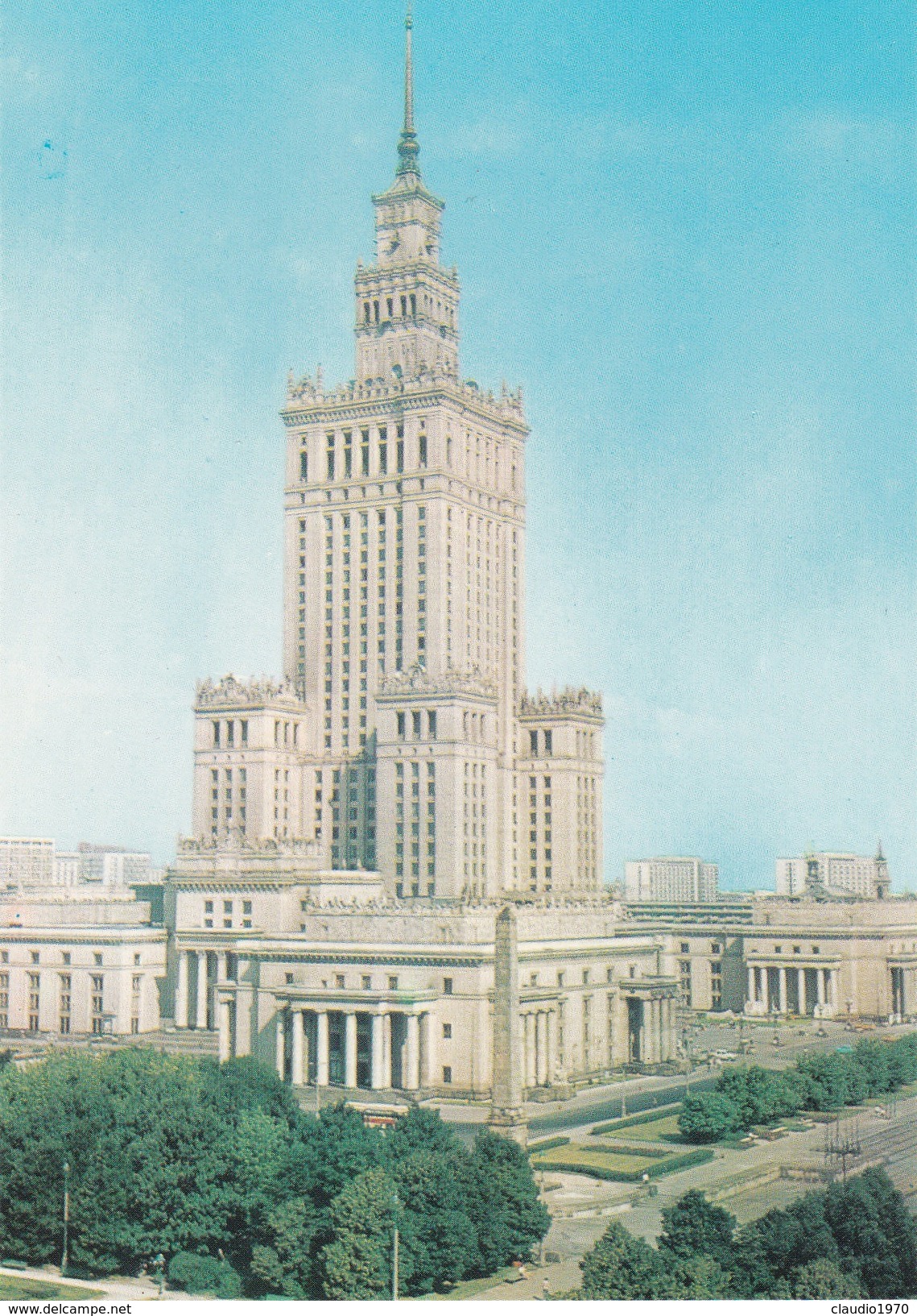 Cartolina - Postcard    - POLONIA -WARSZAWA - PALAC KULTURY I NAUKI - Polonia