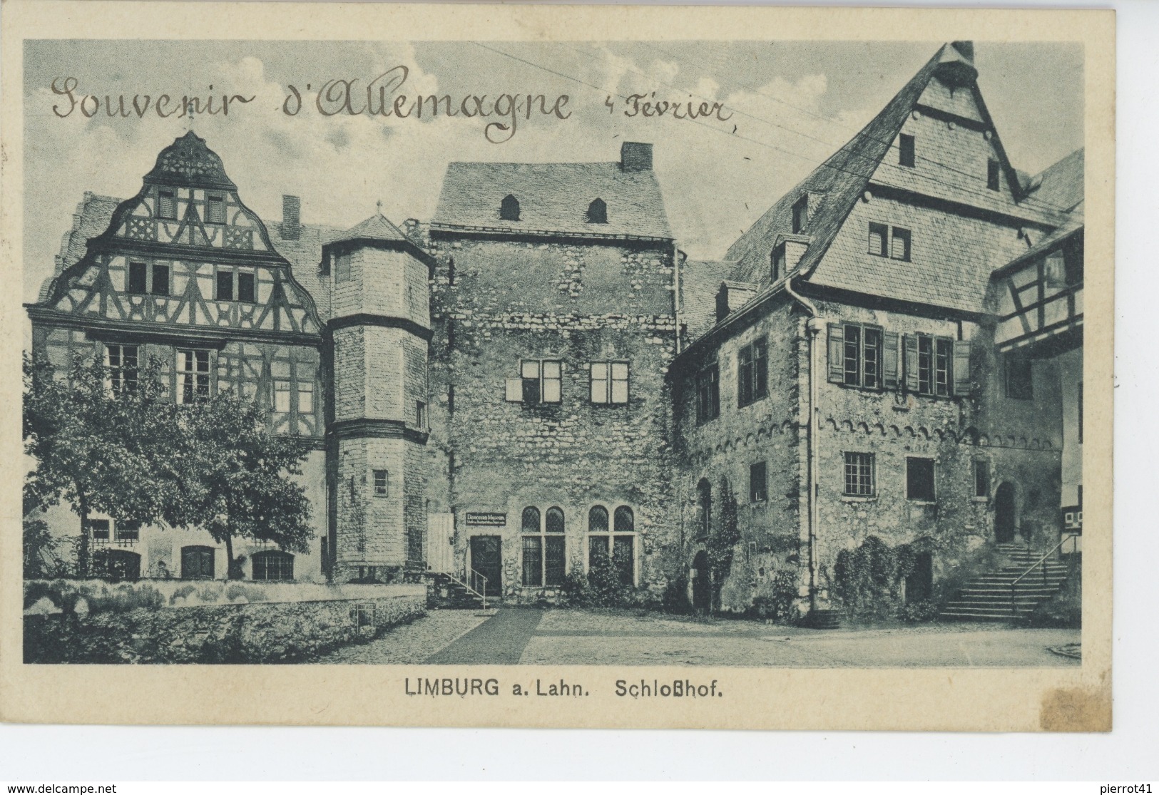 ALLEMAGNE - LIMBURG A. Lahn. Schlosshof - Limburg