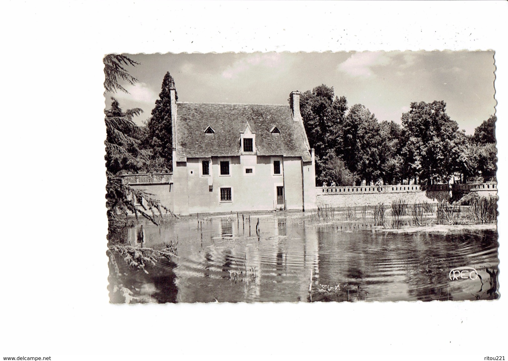 Cpm - 36 - Environs De Mézières-en-Brenne (Indre) - Prieuré De L´ancienne Abbaye De St-Cyran (VIIè S.) - 1955 - Other & Unclassified