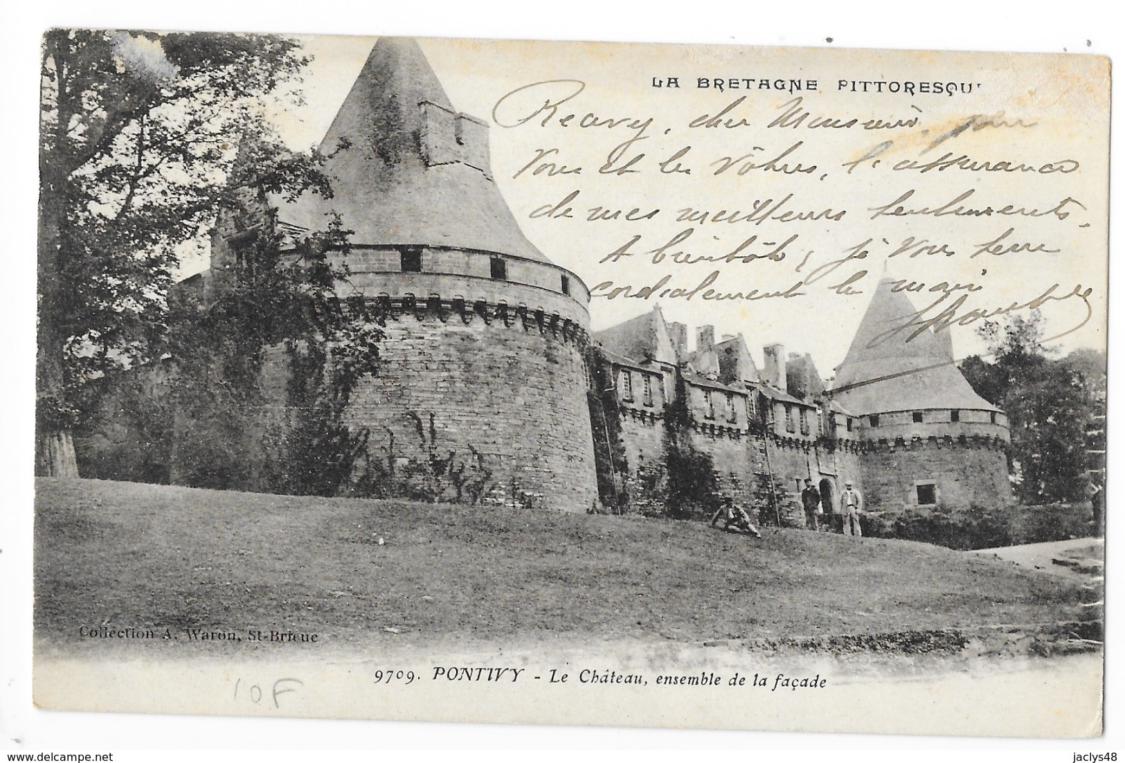 PONTIVY  (cpa 56)  Le Château Ensemble De La Façade -     - L 1 - Pontivy