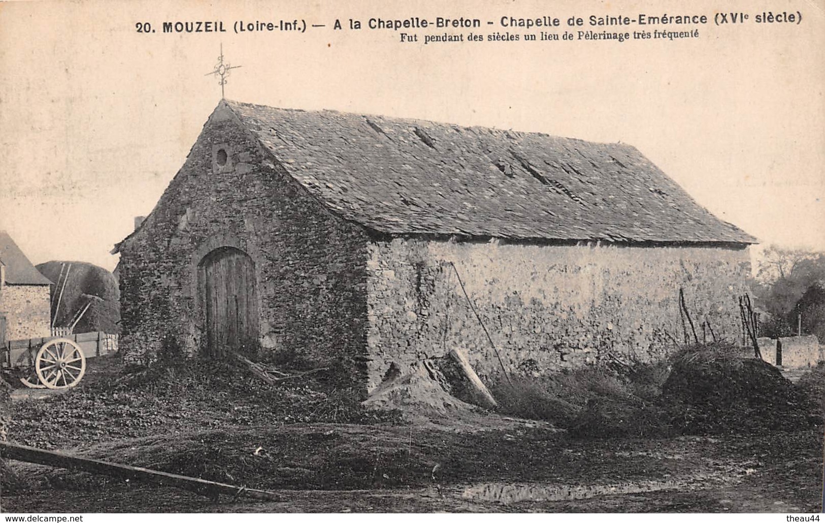 ¤¤  -   20  -  MOUZEIL   -  A La Chapelle Breton  -  Chapelle De Sainte-Emérance  -  ¤¤ - Altri & Non Classificati