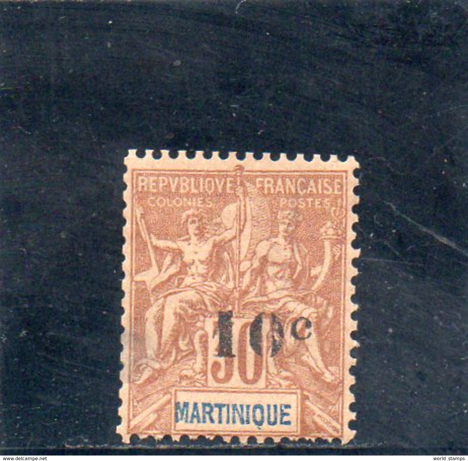 MARTINIQUE 1904 * DEFECTEUX 2 SCAN - Neufs