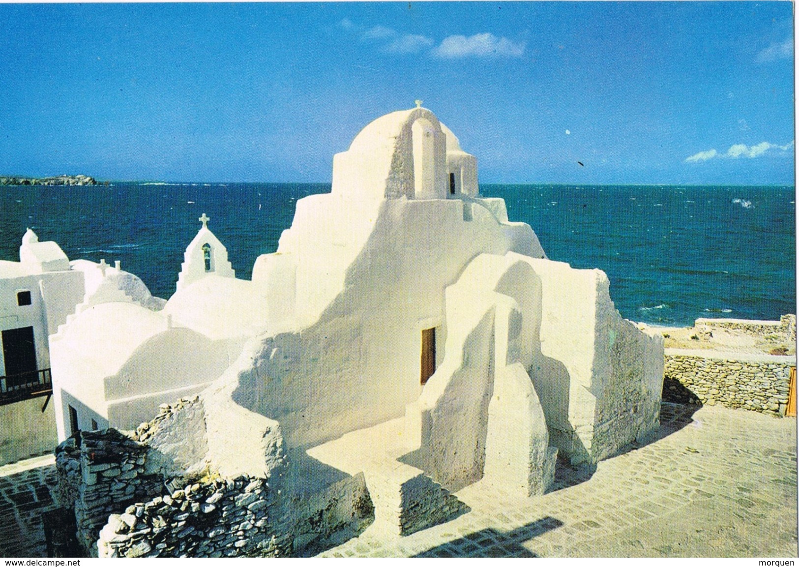 24155. Postal Actual MIKONOS (Grecia). Iglesia De PARAPORTIANI. Church - Grecia