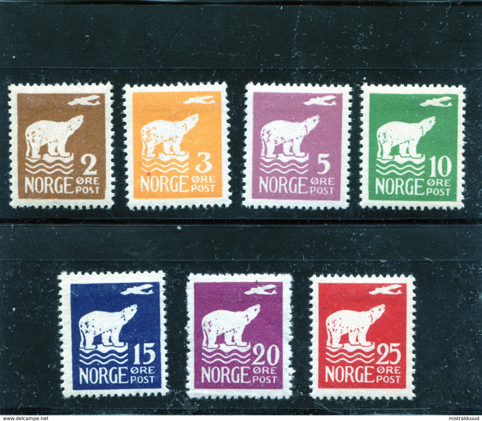 Norvege Timbres Neuf 101-107 - Ungebraucht