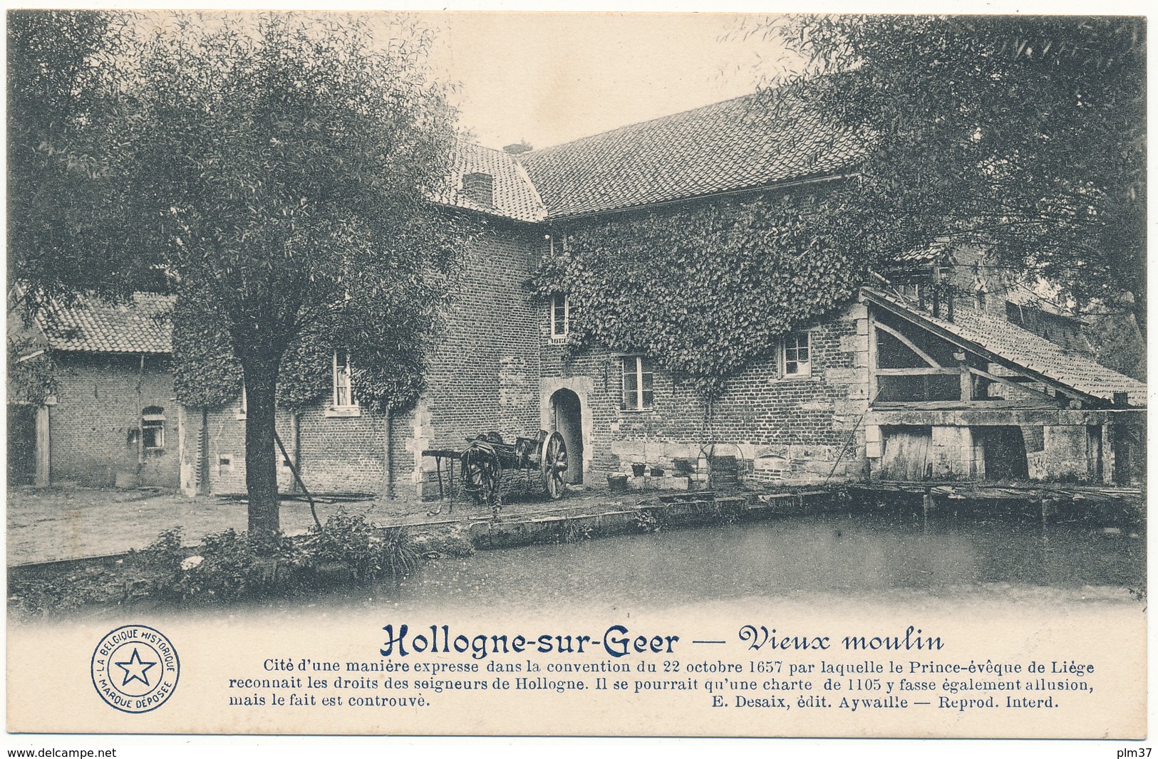 HOLLOGNE SUR GEER - Vieux Moulin - Geer