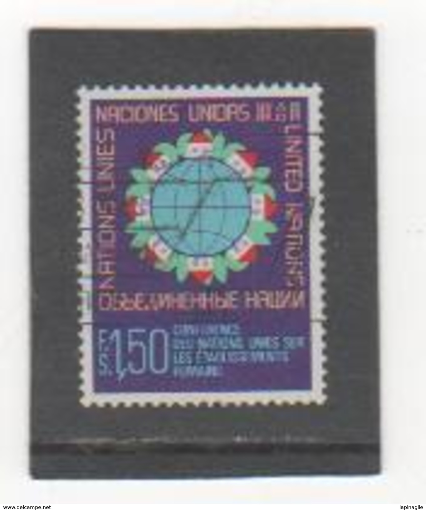 NATIONS UNIES GENEVE 1976 N° 59 Oblitéré - Used Stamps