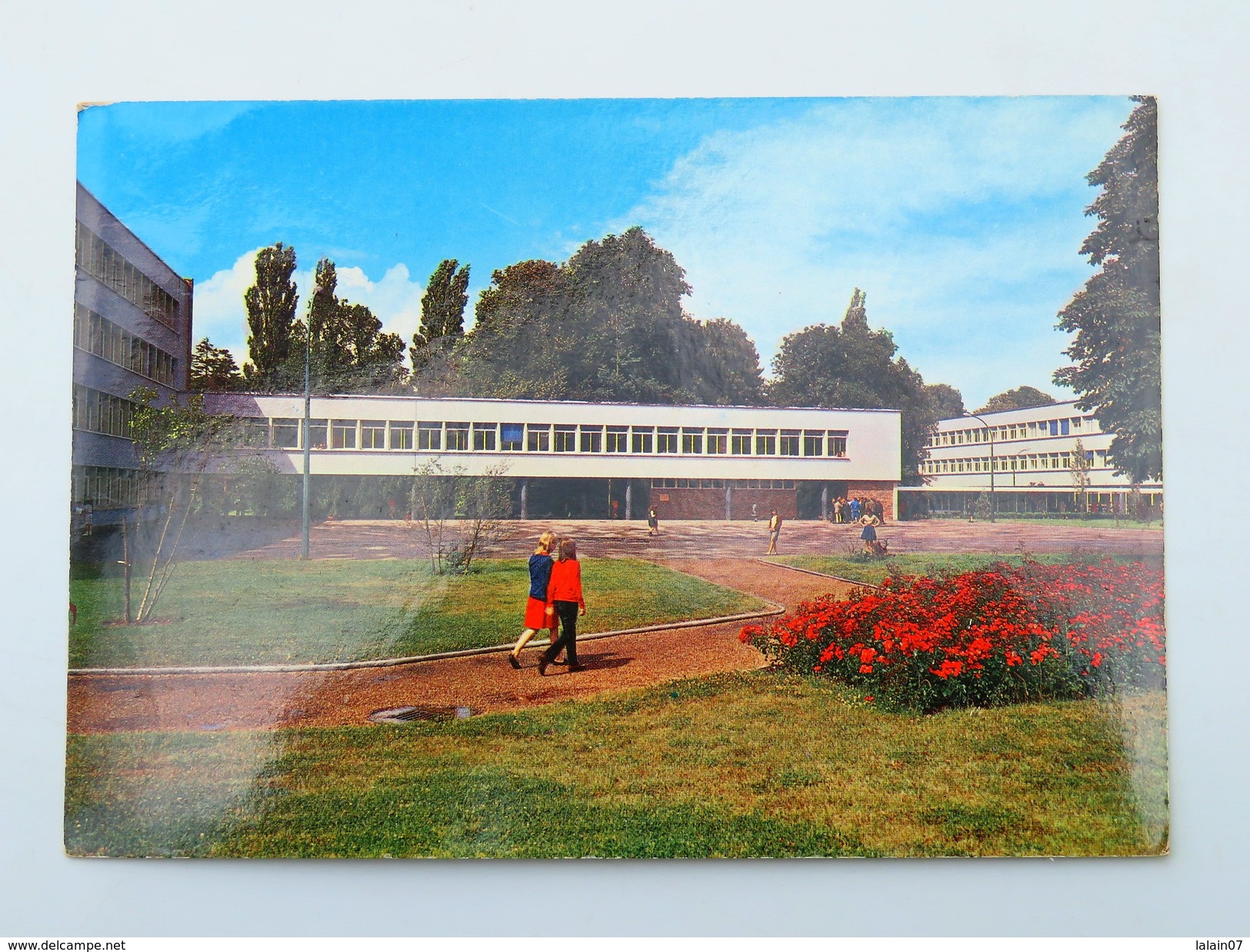 C.P.A. 76 ELBEUF : Le Lycée, Animé, En 1972 - Elbeuf