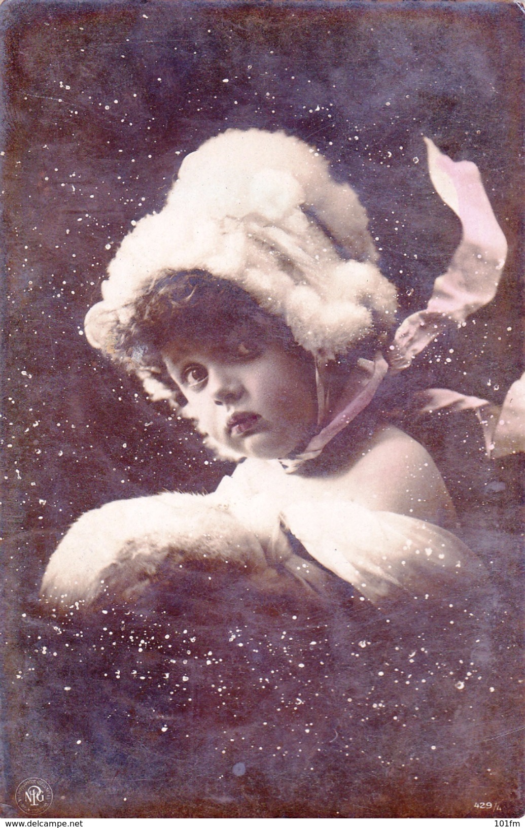 BEAUTIFUL GIRL 1910 - Photographie