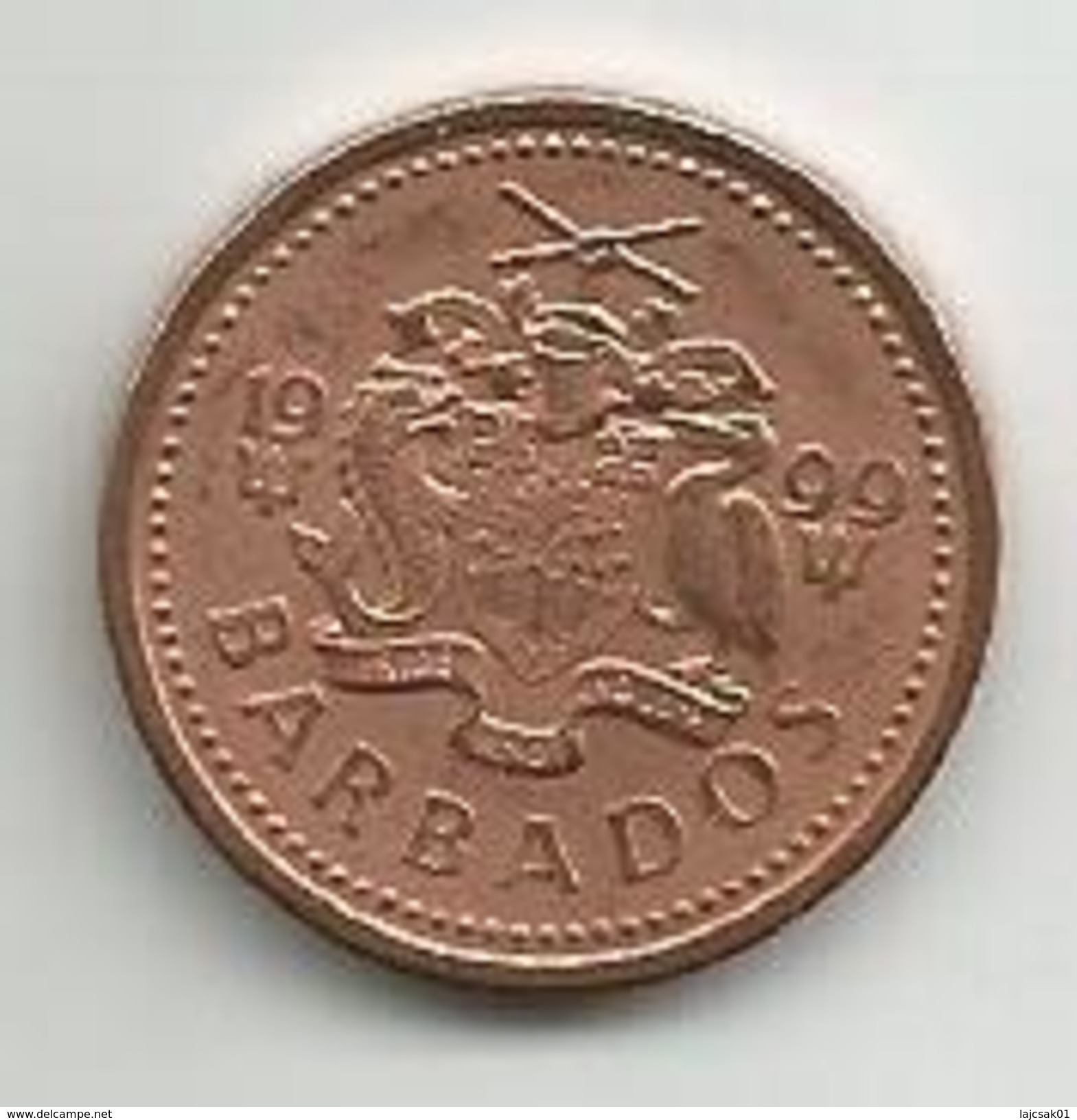 Barbados 1 Cent 1999. KM#10a - Barbados